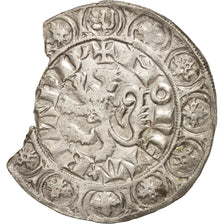 France, FLANDERS, Louis II de Male, Gros au lion, AU(50-53), Boudeau:2230