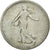 Coin, France, Semeuse, Franc, 1906, Paris, VF(20-25), Silver, KM:844.1