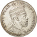 Ethiopia, Menelik II, Birr, 1889 (1897), Paris, EF(40-45), Silver, KM:5