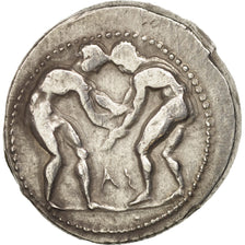 Coin, Pamphylia, Aspendos, Stater, Aspendos, EF(40-45), Silver, SNG France:86