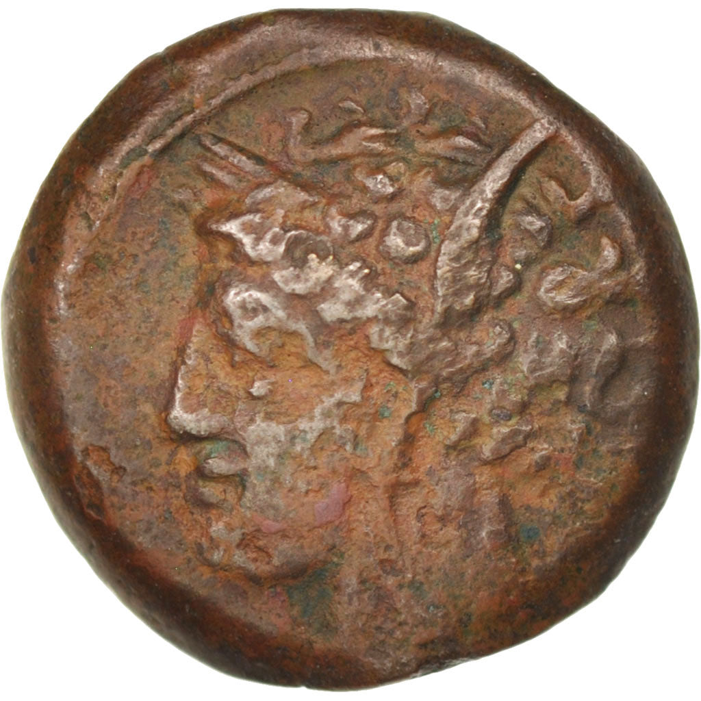 Carthage, Zeugitane, Bronze, AE16, VF(30-35), SNG Cop:109-119