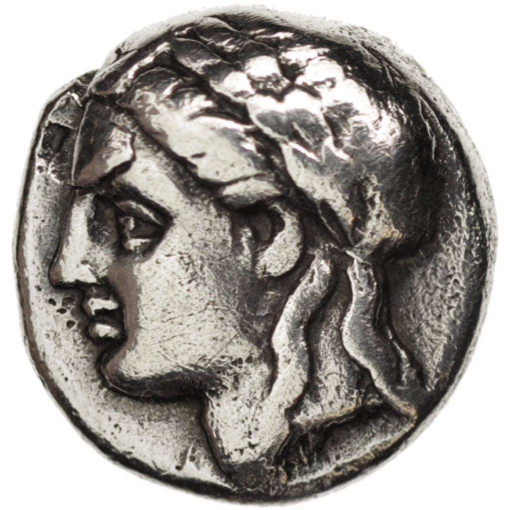 Ionia, Miletos, Hemidrachm, Magistrate DHMAINOS, VF(30-35), Silver