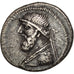 Parthia (Kingdom of), Mithridates II, Drachm, MBC+, Plata, Sellwood:24.9