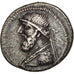 Parthia (Kingdom of), Mithridates II, Drachm, Ekbatana, AU(50-53), Sellwood:24.9