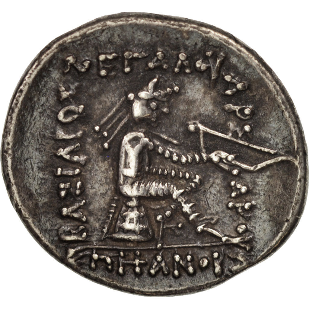 Parthia (Kingdom of), Mithridates II, Drachm, Ekbatana, AU(50-53), Sellwood:24.9