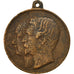 France, Medal, Mariage de Napoléon III et Eugénie à Notre Dame, History