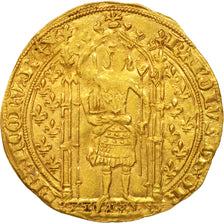 France, Charles V, Franc à pied, EF(40-45), Gold, Duplessy:360