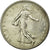 Moneta, Francia, Semeuse, Franc, 1909, SPL, Argento, Gadoury:467