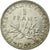 Moneta, Francia, Semeuse, Franc, 1909, SPL, Argento, Gadoury:467