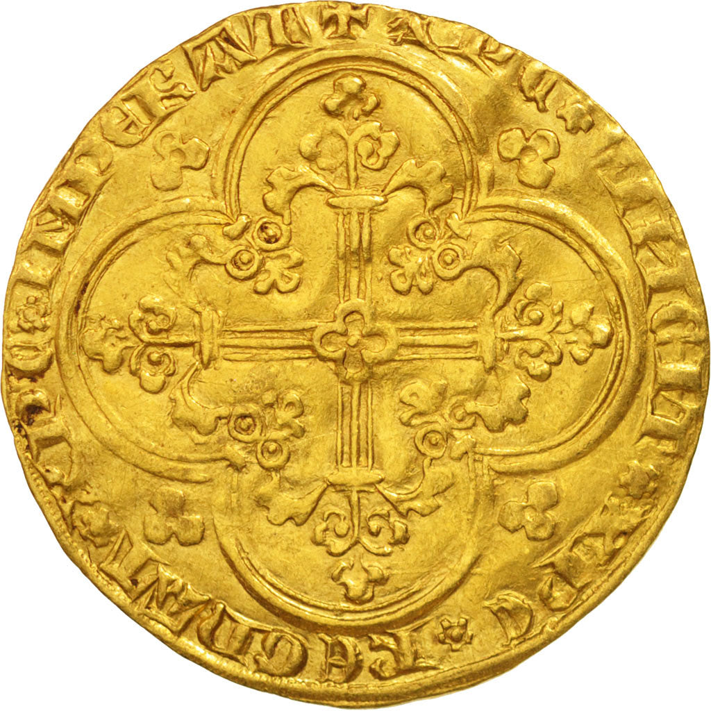 France, Jean II le Bon, Franc à cheval, AU(50-53), Gold, Duplessy:294