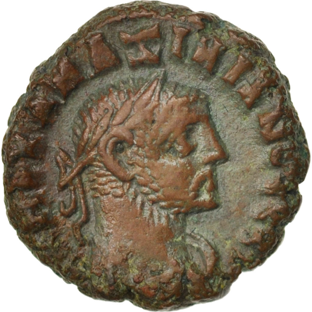 Moneta, Maximianus, Tetradrachm, Alexandria, EF(40-45), Bilon, Milne:4814