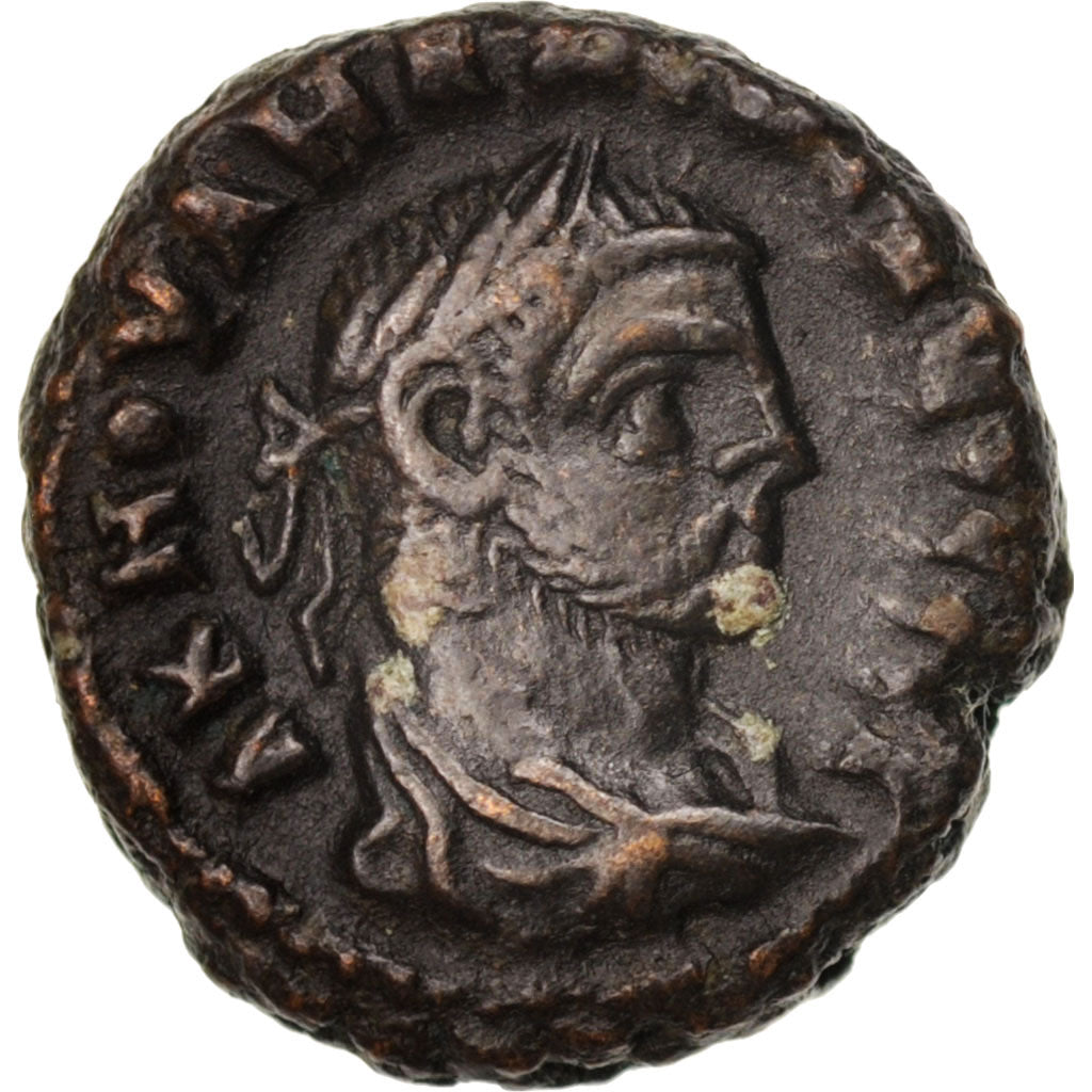 Coin, Maximianus, Tetradrachm, Alexandria, AU(50-53), Billon, Milne:4828