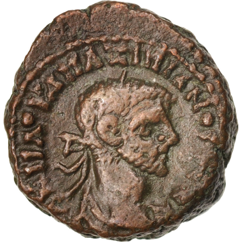 Coin, Maximianus, Tetradrachm, Alexandria, EF(40-45), Billon, Milne:4904