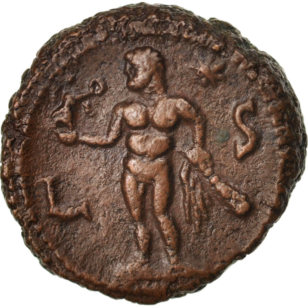 Coin, Maximianus, Tetradrachm, Alexandria, EF(40-45), Billon, Milne:4977