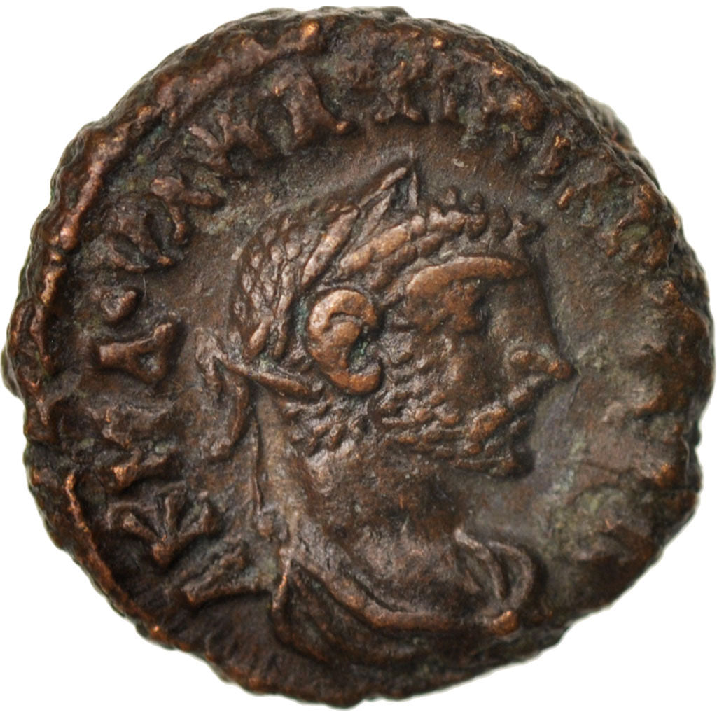 Münze, Maximianus, Tetradrachm, Alexandria, SS+, Billon, Milne:4881