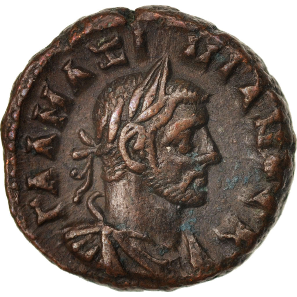 Galerius, Tetradrachm, Year 2, Alexandria, AU(50-53), Billon, Milne:5127