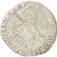 Spanish Netherlands, BRABANT, Escalin, 1630, Antwerp, VF(30-35), Silver, KM:52.1