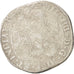 Spanish Netherlands, BRABANT, Escalin, 1621, Antwerp, F(12-15), Silver, KM:52.1