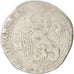 Coin, Spanish Netherlands, BRABANT, Escalin, Brussels, VF(20-25), Silver