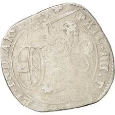 Coin, Spanish Netherlands, BRABANT, Escalin, 1623, Brabant, VF(20-25), Silver