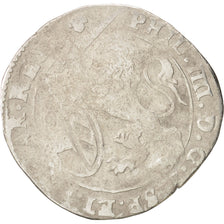 Coin, Spanish Netherlands, BRABANT, Escalin, 1623, Brabant, F(12-15), Silver