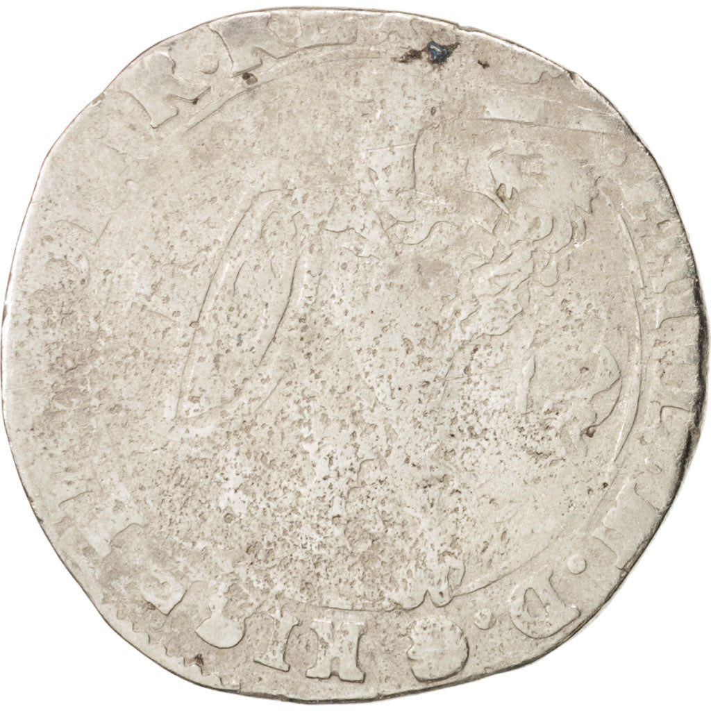 Coin, Spanish Netherlands, BRABANT, Escalin, 1624, Brabant, VG(8-10), Silver