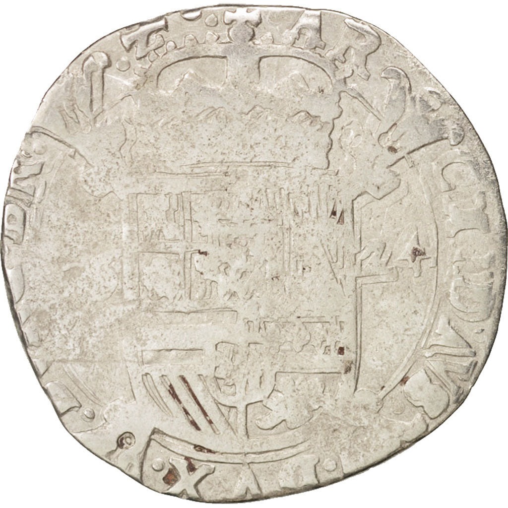 Coin, Spanish Netherlands, BRABANT, Escalin, 1624, Brabant, VG(8-10), Silver