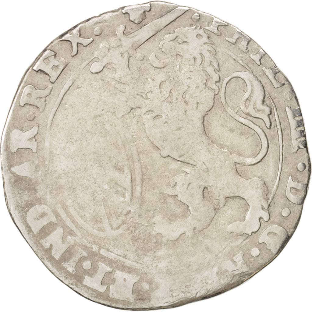 Moneta, Paesi Bassi Spagnoli, BRABANT, Escalin, 1628, Brabant, MB, Argento