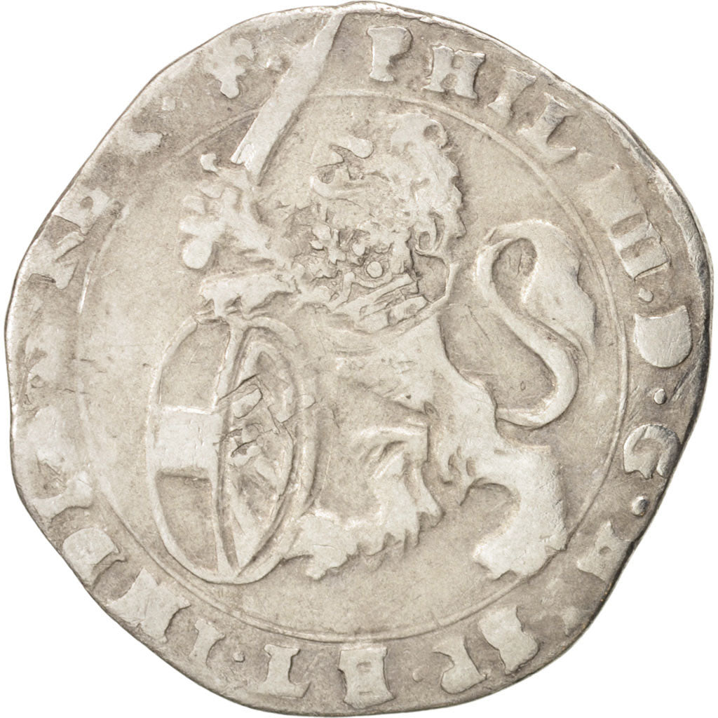 Spanish Netherlands, FLANDERS, Escalin, 16[--], Bruges, VF(20-25), GH:333-6