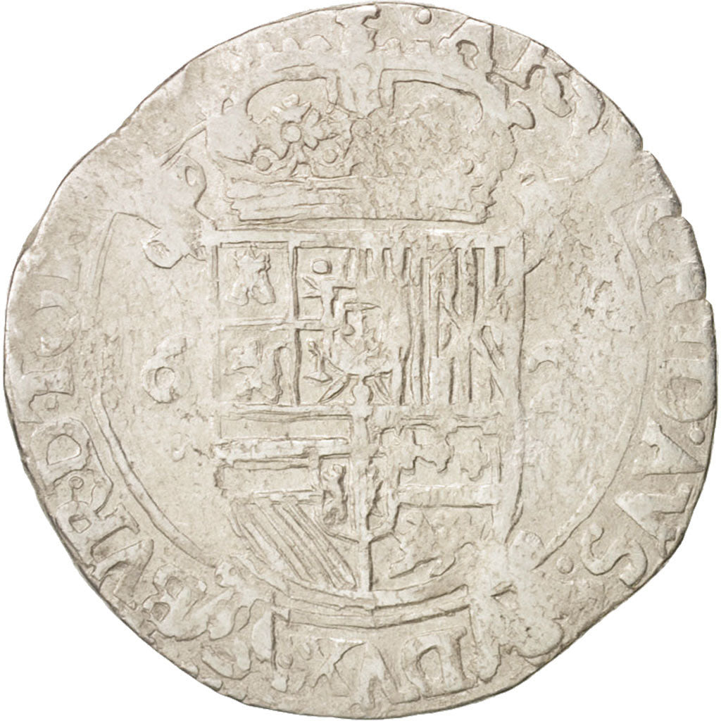 Spanish Netherlands, TOURNAI, Escalin, 162[-], VF(20-25), Silver, GH:333-9