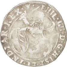 Spanish Netherlands, TOURNAI, Escalin, 1622, F(12-15), Silver, KM:41