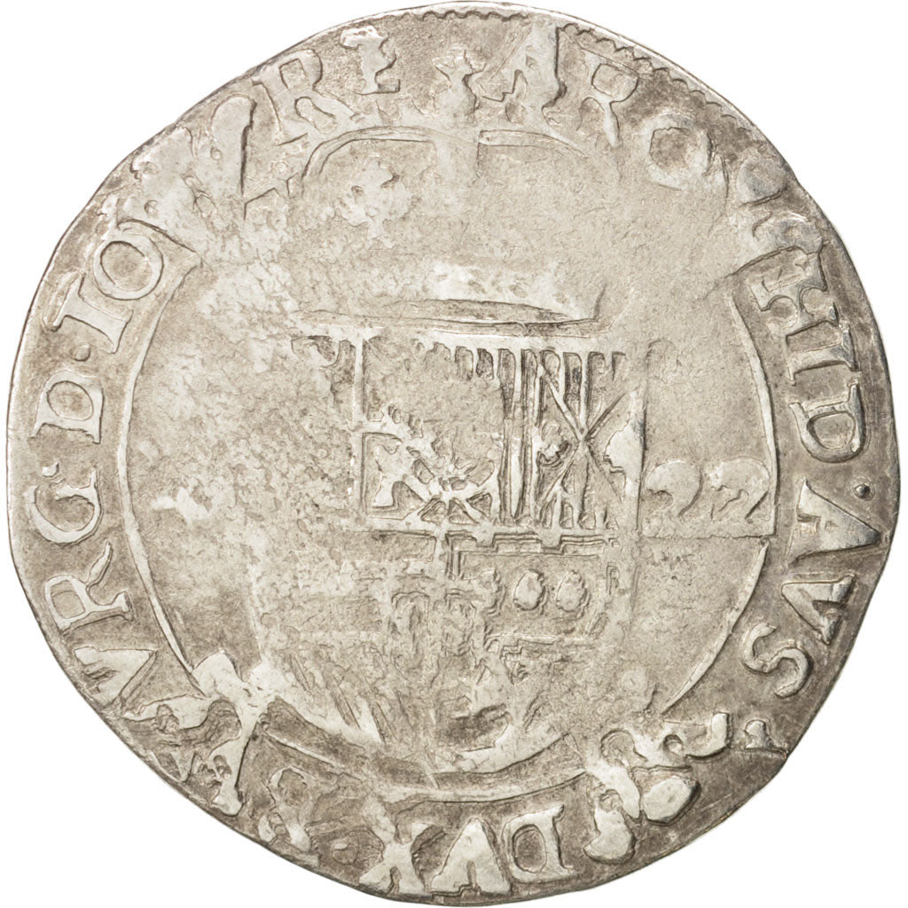 Spanish Netherlands, TOURNAI, Escalin, 1622, F(12-15), Silver, KM:41