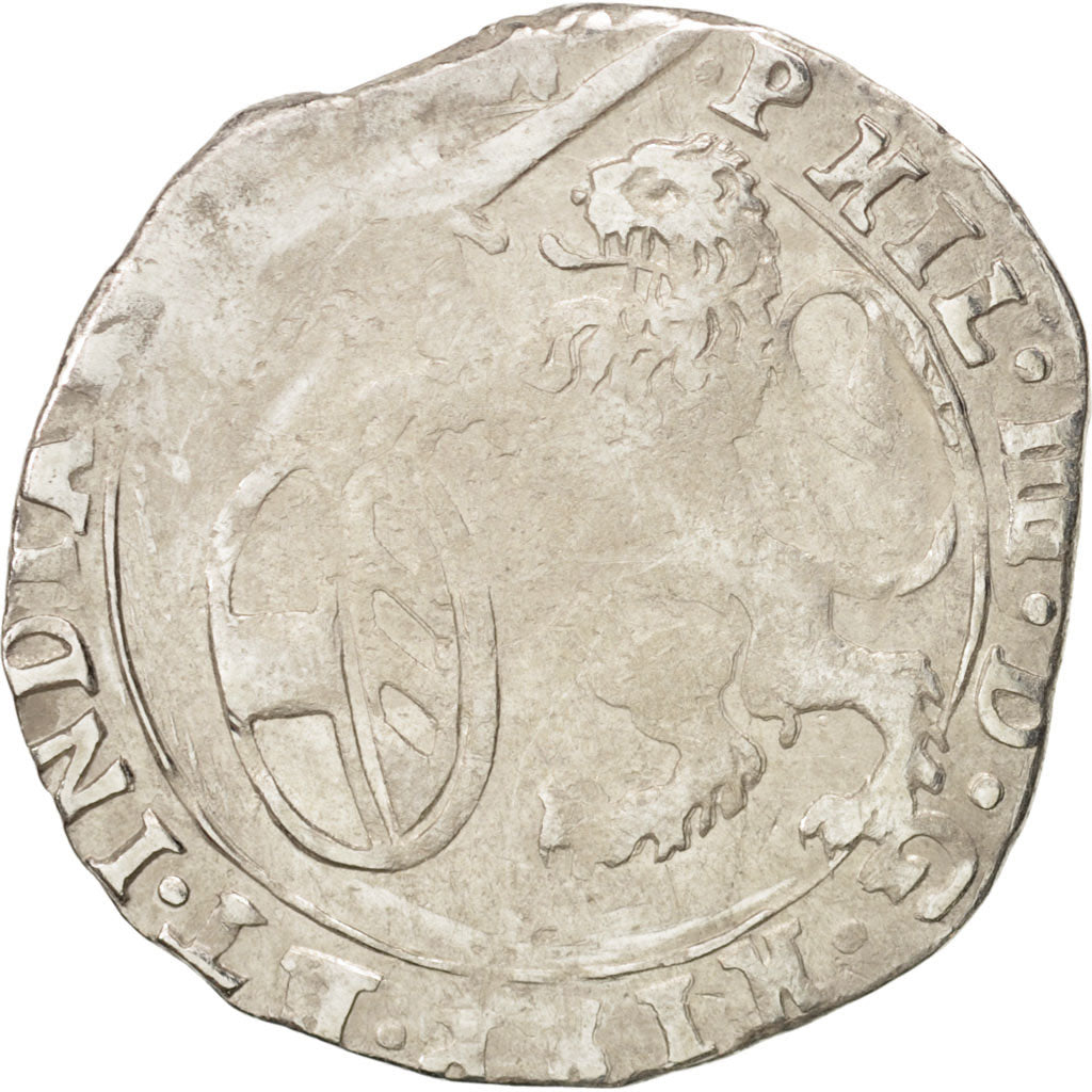 Spanish Netherlands, TOURNAI, Escalin, 1653, VF(30-35), Silver, KM:41