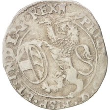 Spanish Netherlands, TOURNAI, Escalin, 1622, EF(40-45), Silver, KM:41