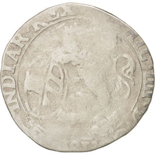 Paesi Bassi Spagnoli, BRABANT, Escalin, 1624, indeterminate mint, B+, Argento