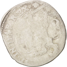 Coin, Spanish Netherlands, BRABANT, Escalin, 1623, Brabant, VG(8-10), Silver