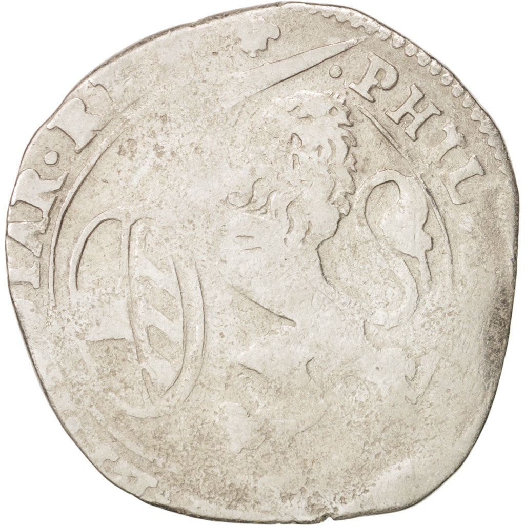 Coin, Spanish Netherlands, BRABANT, Escalin, 1624, Brabant, VG(8-10), Silver