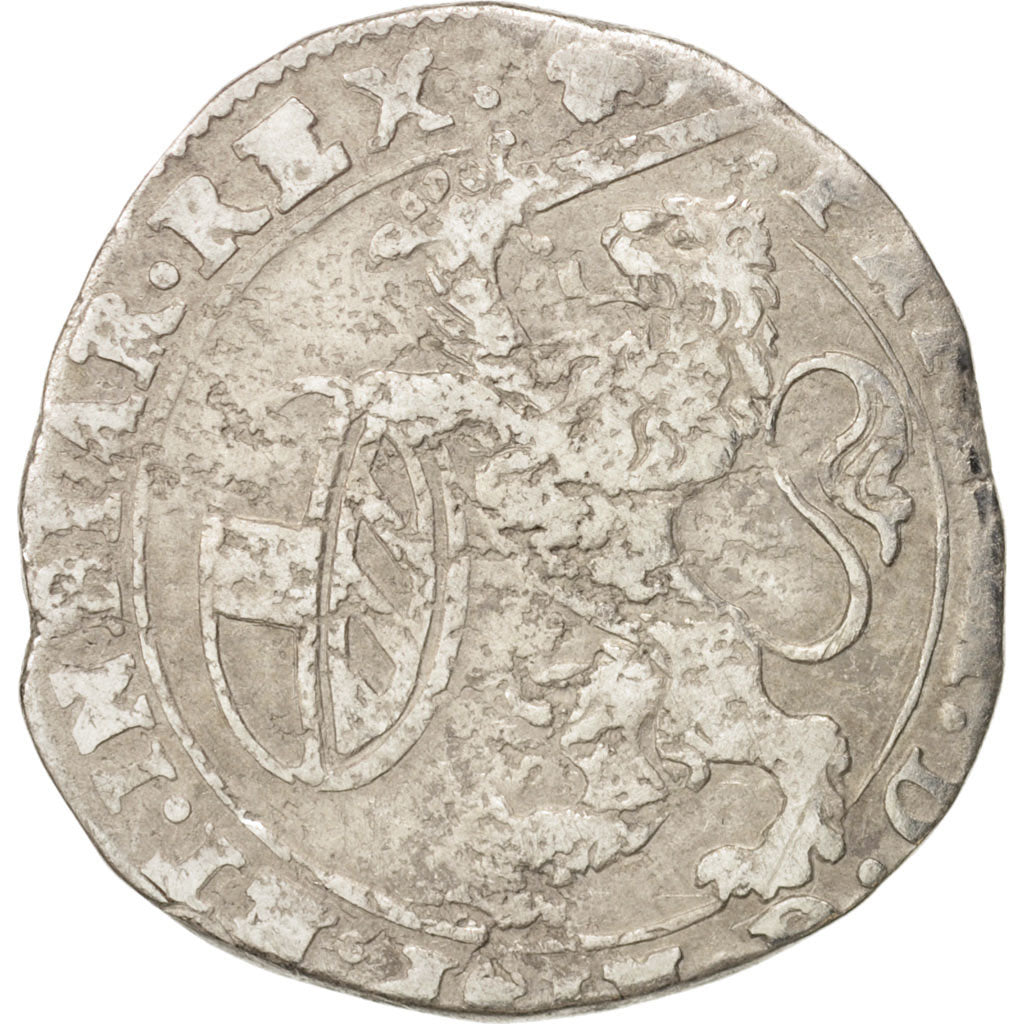 Spanish Netherlands, BRABANT, Escalin, 1625, Brussels, VF(20-25), KM:52.3