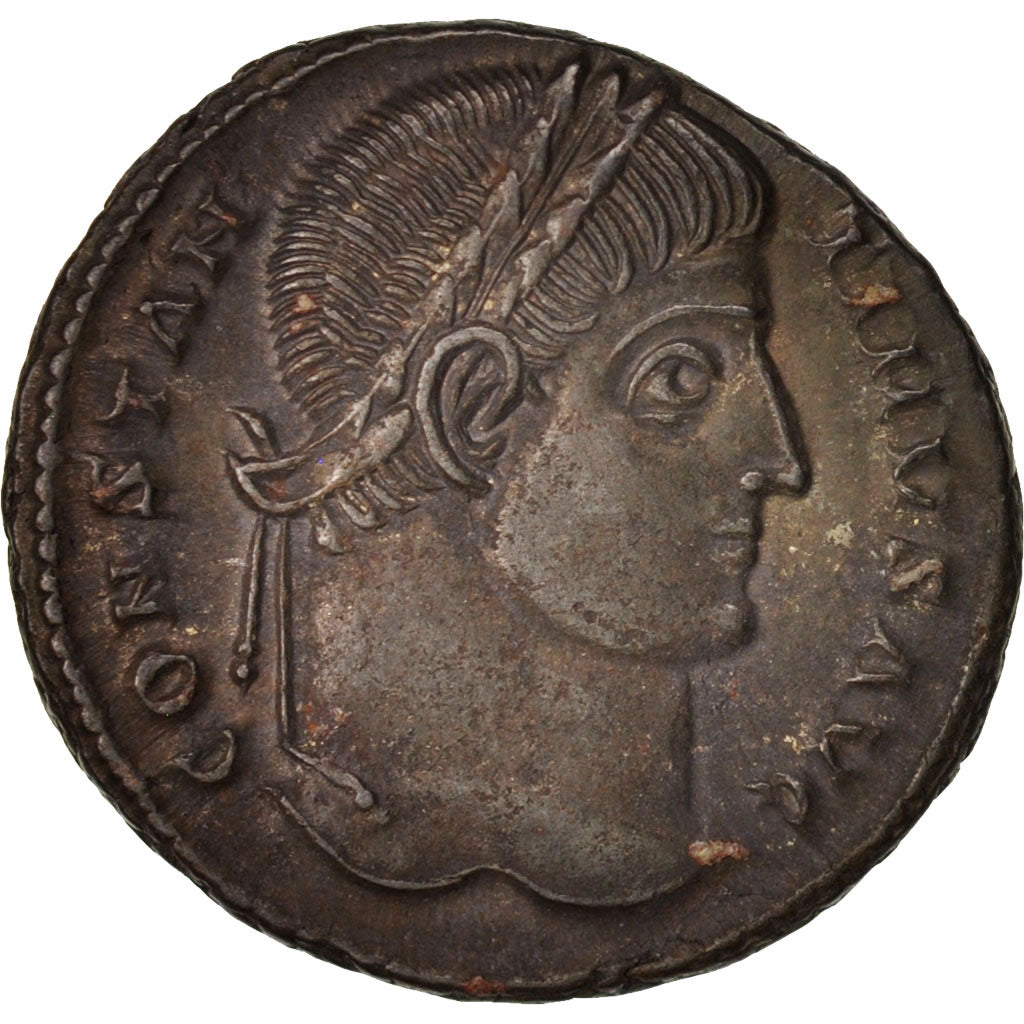 Coin, Constantine I, Follis, Siscia, AU(55-58), Bronze, RIC:200