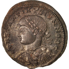 Coin, Constantine II, Follis, Trier, MS(63), Bronze, RIC:463