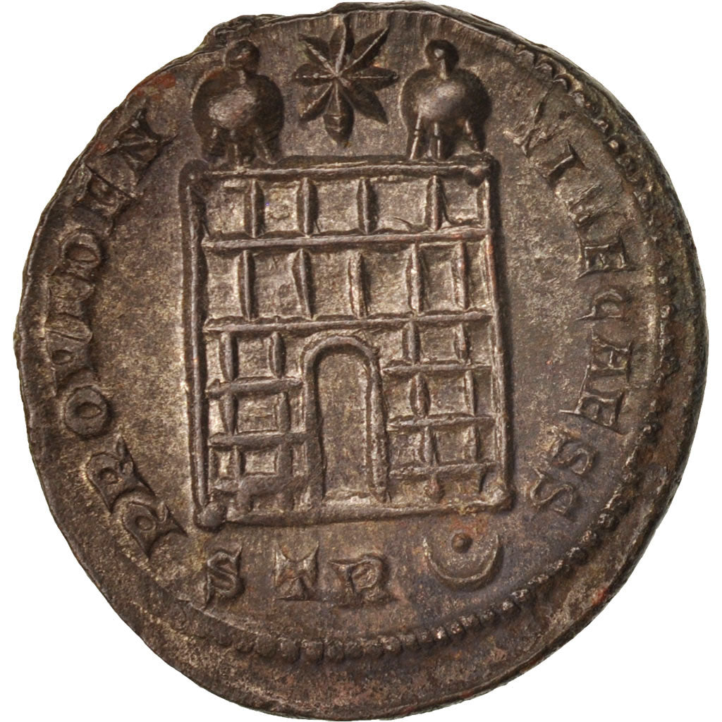 Coin, Constantine II, Follis, Trier, MS(63), Bronze, RIC:463