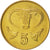Moneta, Cipro, 5 Cents, 1988, SPL+, Nichel-ottone, KM:55.2