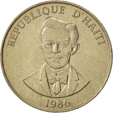 Haiti, 20 Centimes, 1986, MS(64), Copper-nickel, KM:152