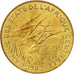 Coin, Central African States, 5 Francs, 1983, Paris, MS(64), Aluminum-Bronze