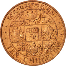Bhutan, 10 Chhertum, 1979, MS(63), Bronze, KM:46