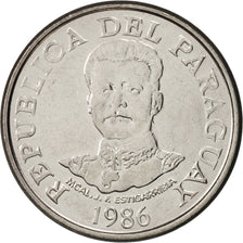 Paraguay, 50 Guaranies, 1986, MS(63), Stainless Steel, KM:169