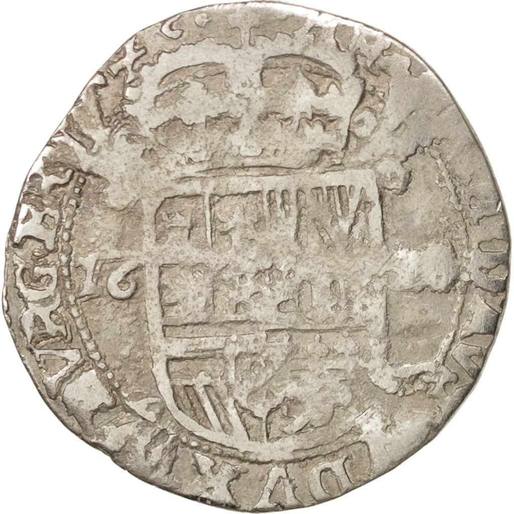 Paesi Bassi Spagnoli, BRABANT, Escalin, 162[-], MB, Argento