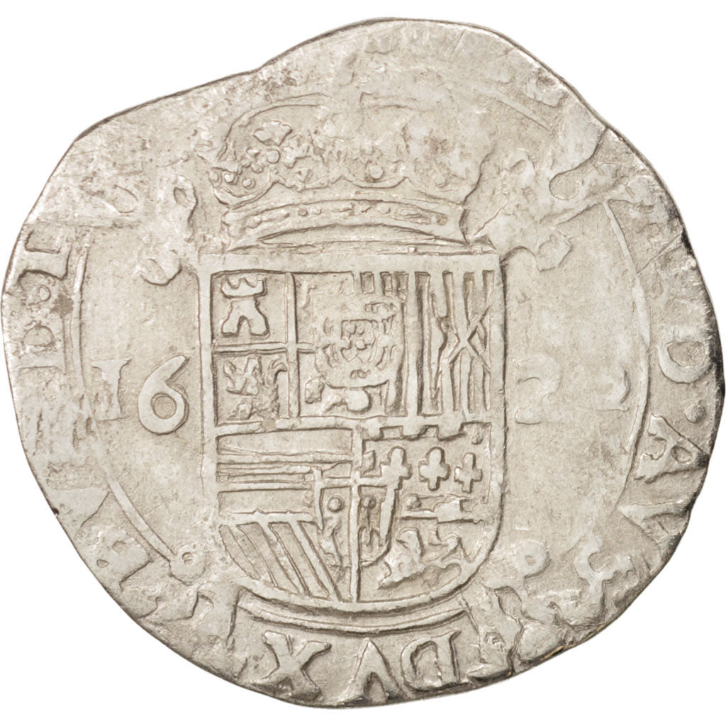 Spanish Netherlands, TOURNAI, Escalin, 162[-], VF(20-25), Silver, GH:333-9
