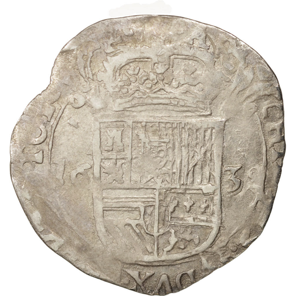 Spanish Netherlands, TOURNAI, Escalin, 163[-], VF(30-35), Silver, GH:333-9