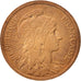 Frankreich, Dupuis, 2 Centimes, 1907, Paris, VZ, Bronze, KM:841, Gadoury:107